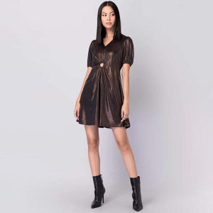 Women Solid A-line Dress